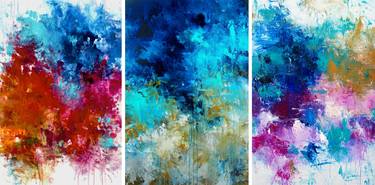 Fantasy of Colour. two 24x36" abstracts thumb
