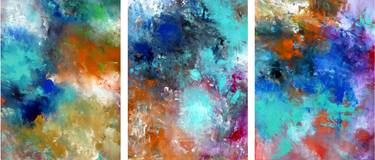 Original Abstract Paintings by Ron Halfant