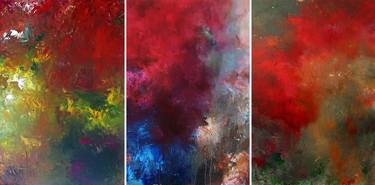 Original Abstract Paintings by Ron Halfant