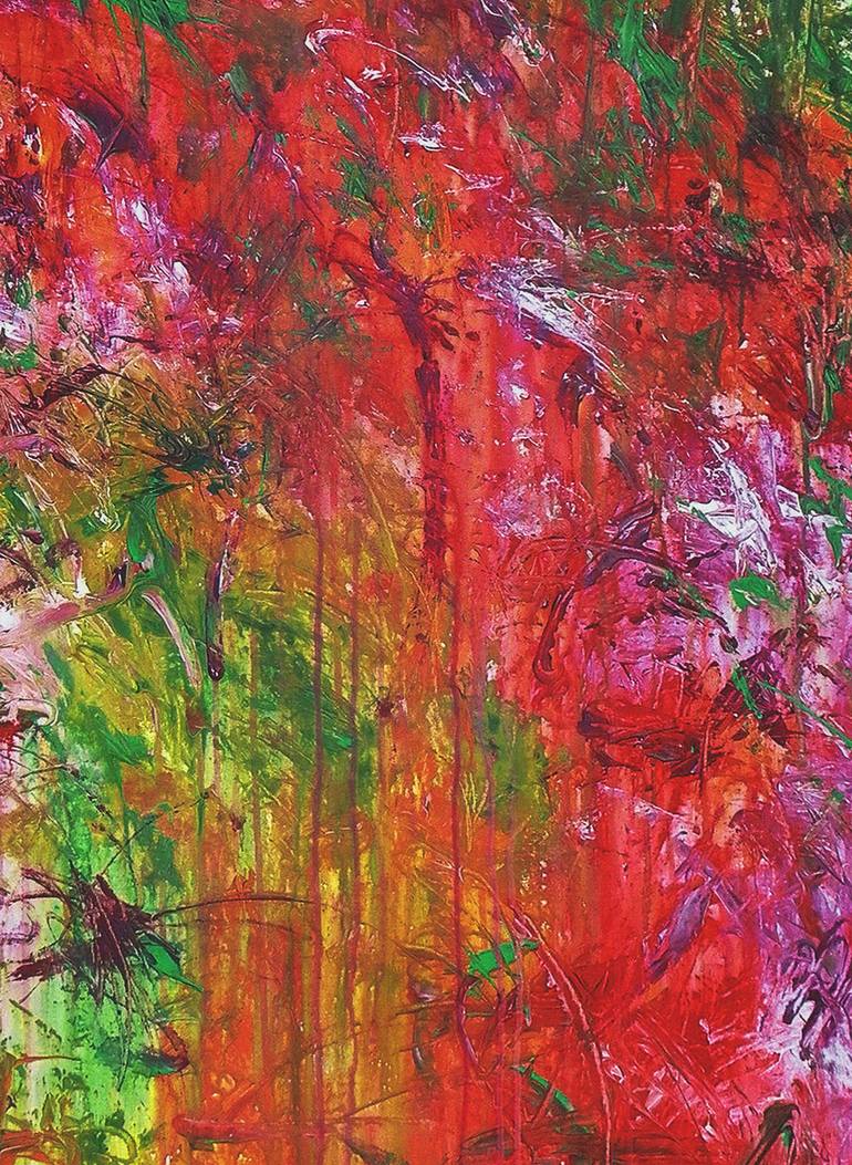 Original Abstract Expressionism Abstract Painting by Ron Halfant