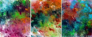 Print of Abstract Expressionism Abstract Paintings by Ron Halfant