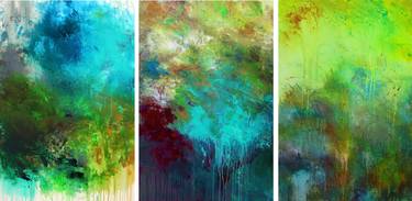 Original Abstract Paintings by Ron Halfant