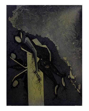 Print of Abstract Printmaking by K Zaman Shimul