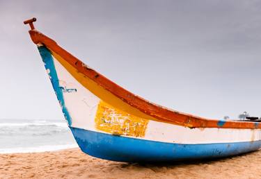 Fishing Boat, Mamallapuram Beach (84x119cm) thumb