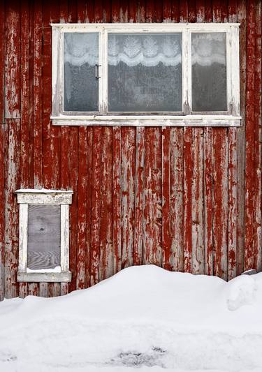 Red Wall in Mosjøen, Norway II (84x119cm) thumb