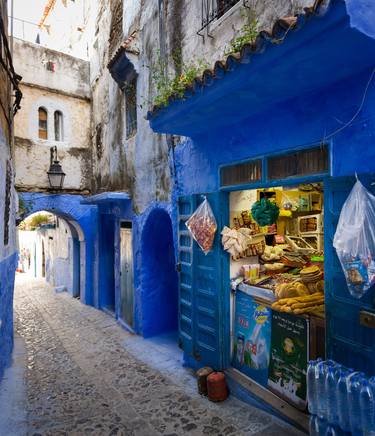 Local Shop In Chefchaouen (99x84cm) thumb