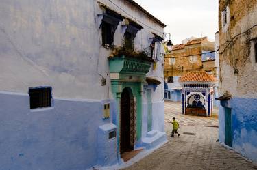 Football In Chefchaouen (119x84cm) thumb