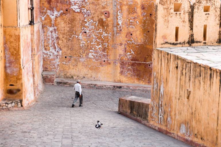 Amer Fort, Jaipur II (84x119cm) Original Photography by tom hanslien