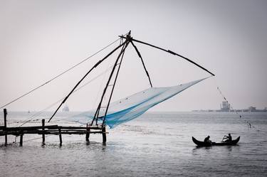 Fishermen, Fort Kochi (84x119cm) thumb