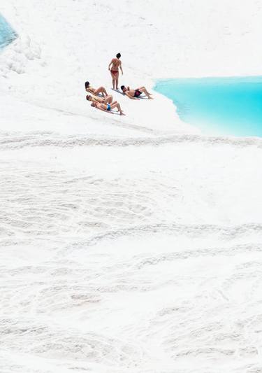 Sunbathing At Pamukkale (119x84cm) thumb