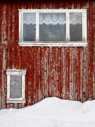 Red Wall in Mosjøen, Norway II (203x152cm) thumb