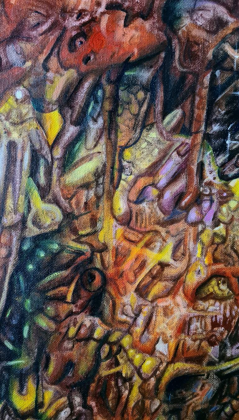 Original Contemporary Landscape Painting by Marianna Magurudumian-O'Reilly