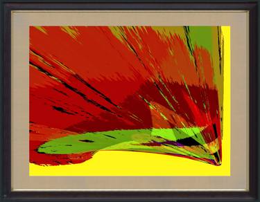 Print of Abstract Mixed Media by Hank Klein