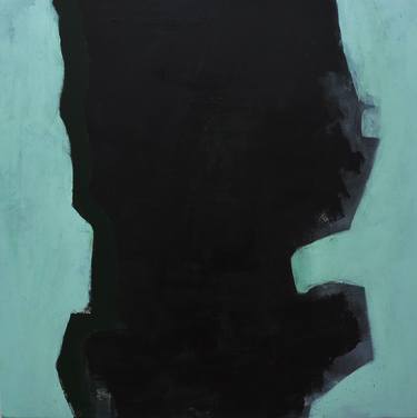 Original Minimalism Abstract Paintings by Elisabeth Dostert