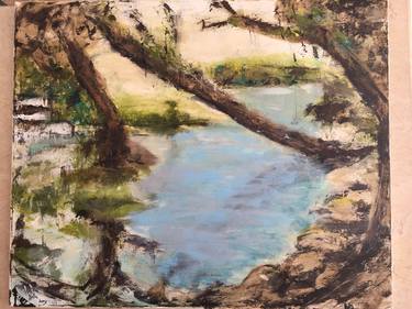 Original Landscape Painting by GITA LEVY