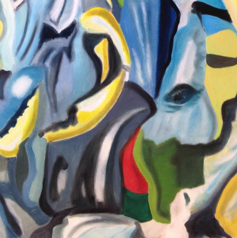 Original Abstract Expressionism Abstract Painting by Michael Thompson