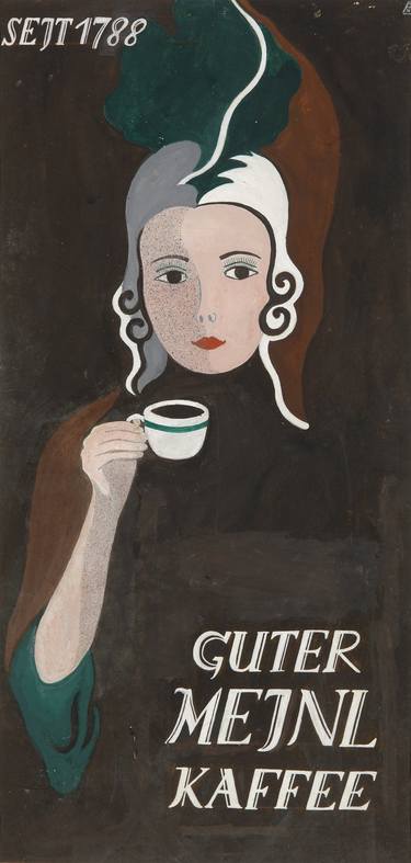 "Guter Mejnl Kaffee" Advertising Graphic thumb