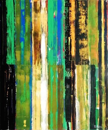Original Abstract Paintings by Francisco Santos