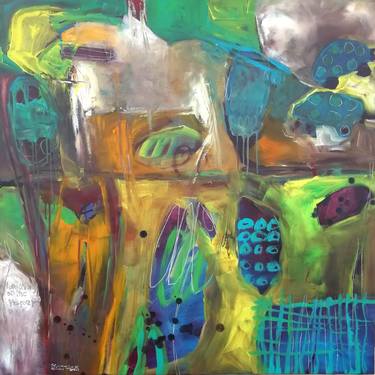 Original Abstract Paintings by Francisco Santos