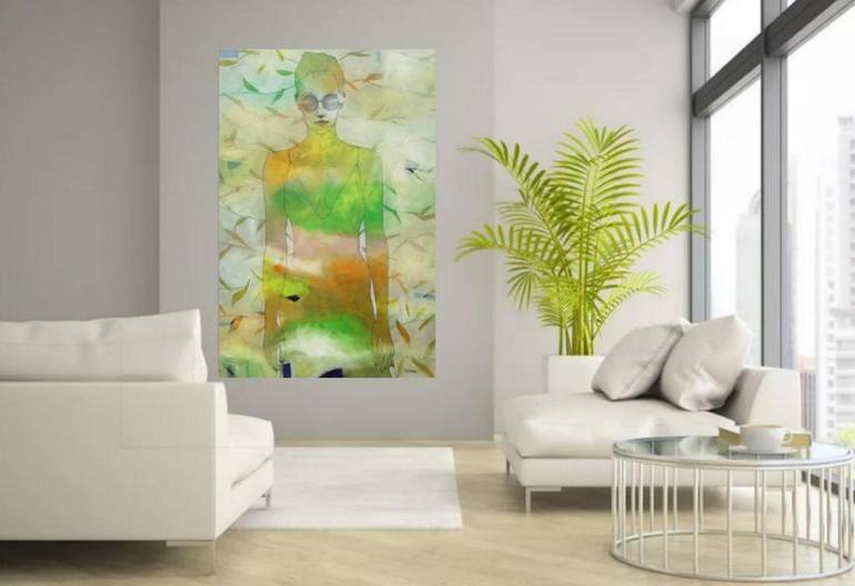Original Portraiture Women Painting by Francisco Santos