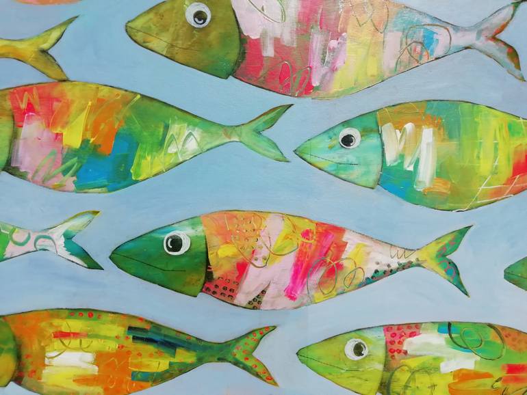 Original Figurative Animal Painting by Francisco Santos