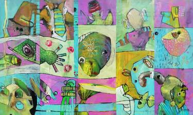 Original Figurative Fantasy Painting by Francisco Santos