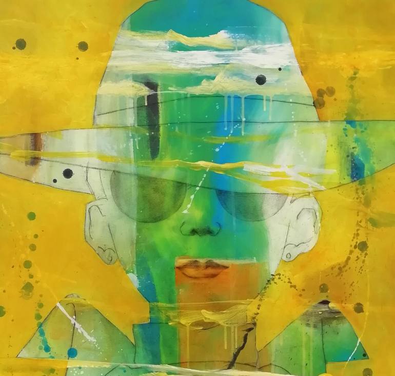 Original Figurative Fashion Painting by Francisco Santos