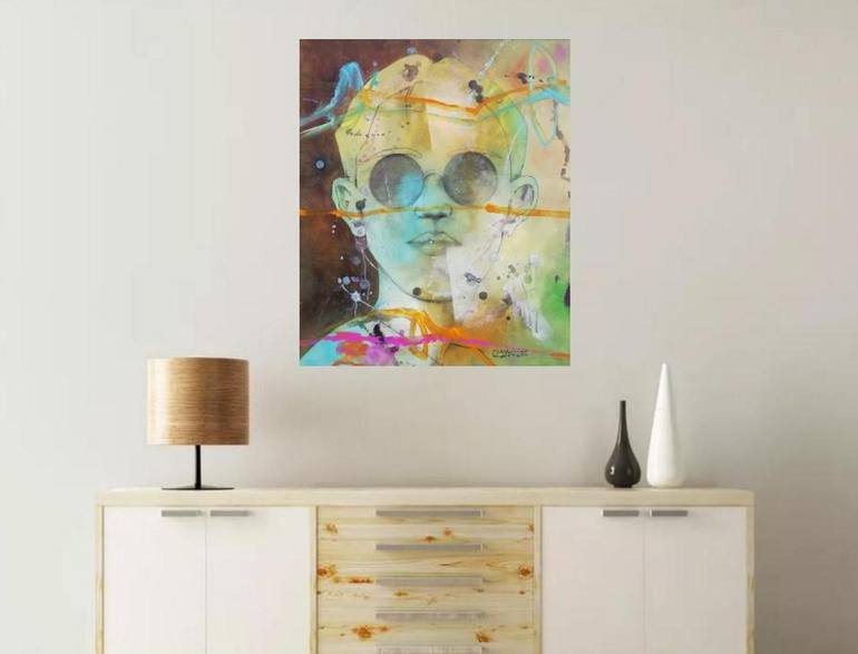 Original Figurative Fashion Painting by Francisco Santos