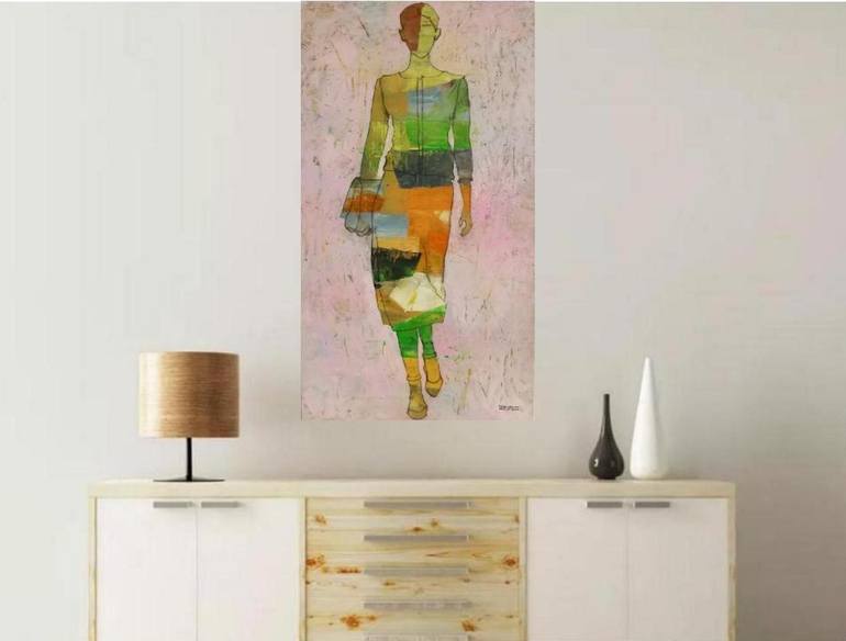 Original Portraiture Fashion Painting by Francisco Santos