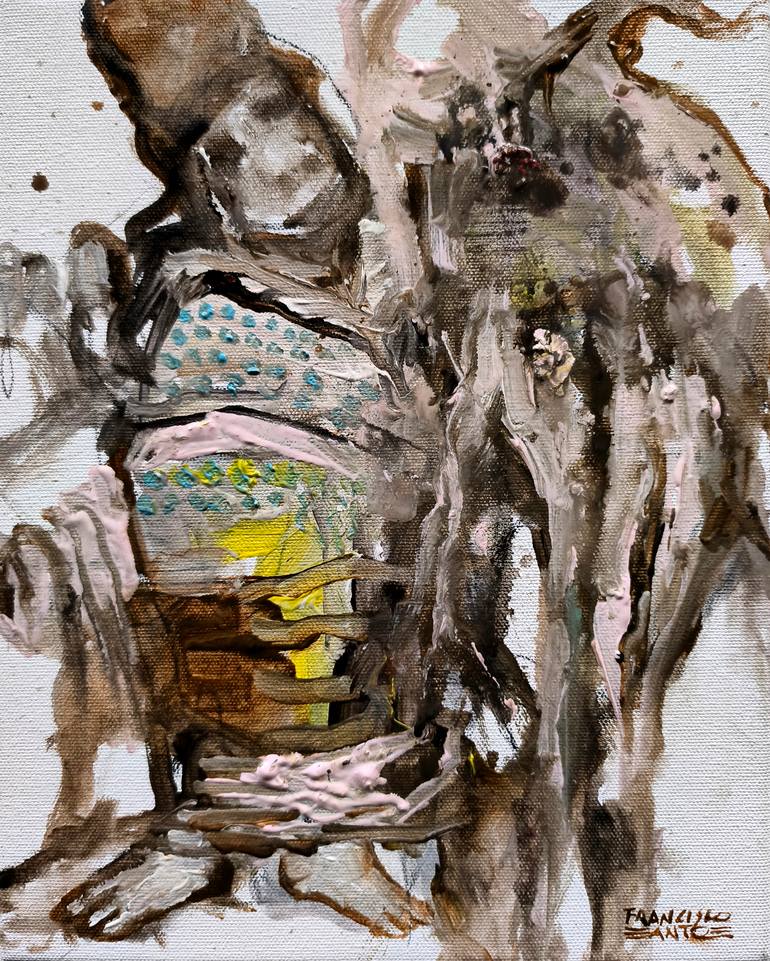 Urban Oasis Painting by Francisco Santos | Saatchi Art Uruguay