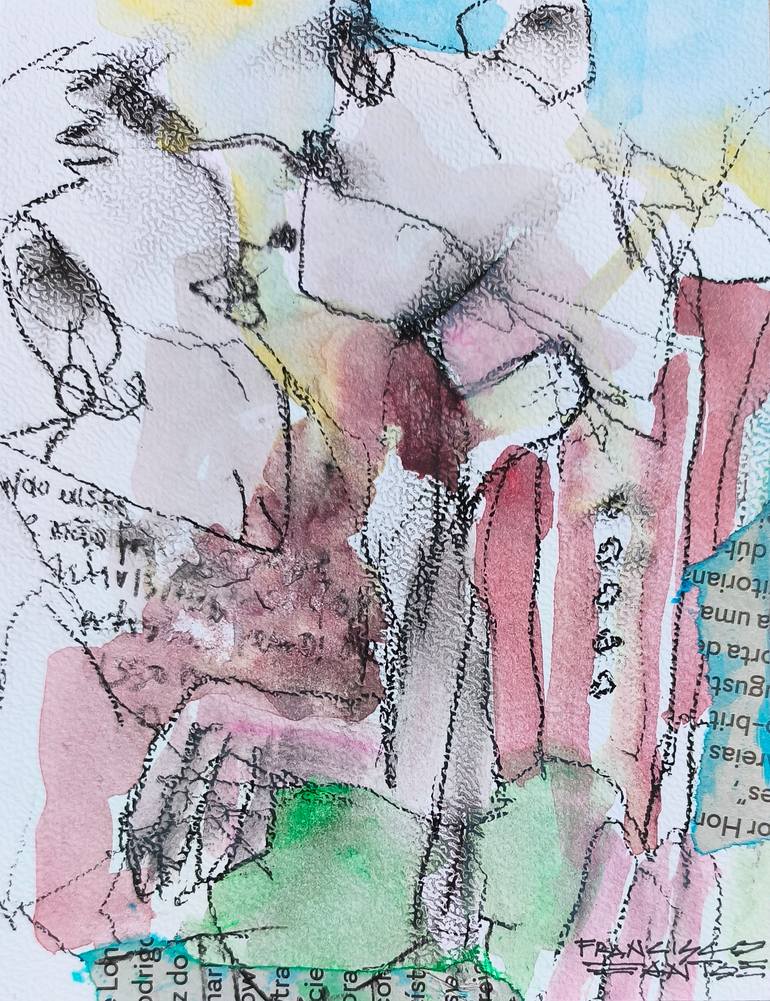 Original Expressionism Cinema Mixed Media by Francisco Santos