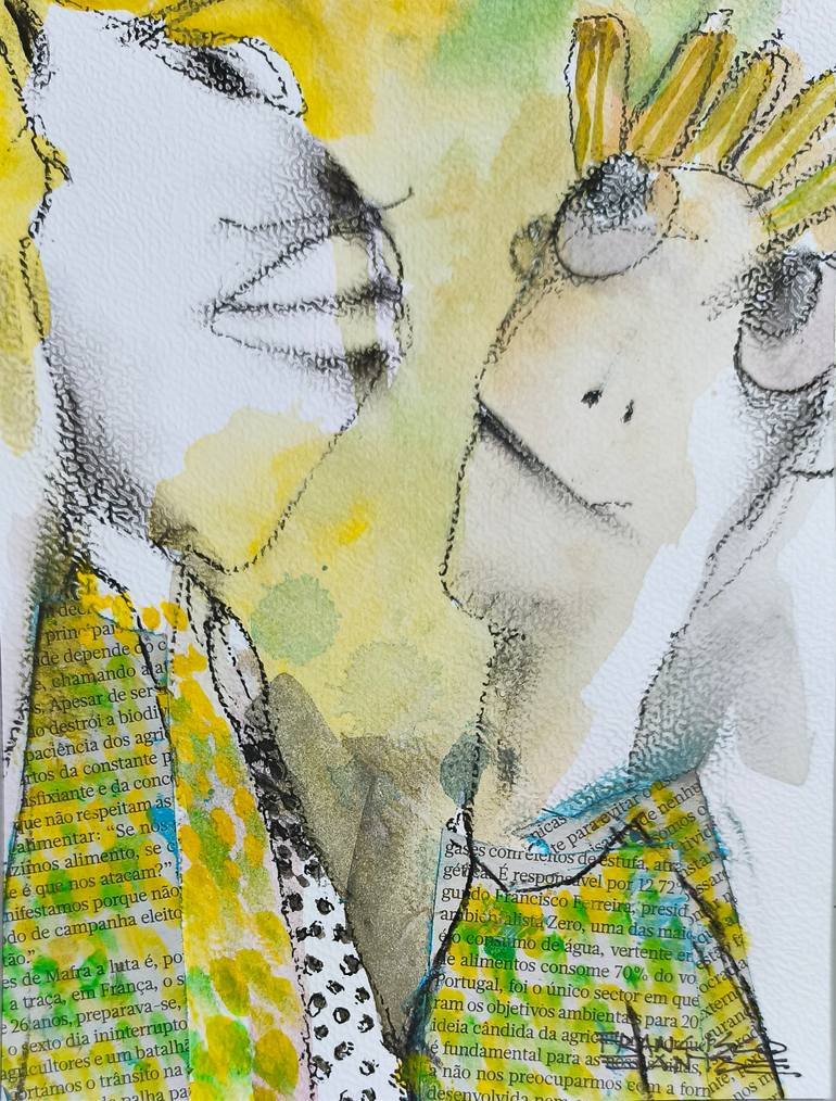 Original Expressionism Cinema Mixed Media by Francisco Santos