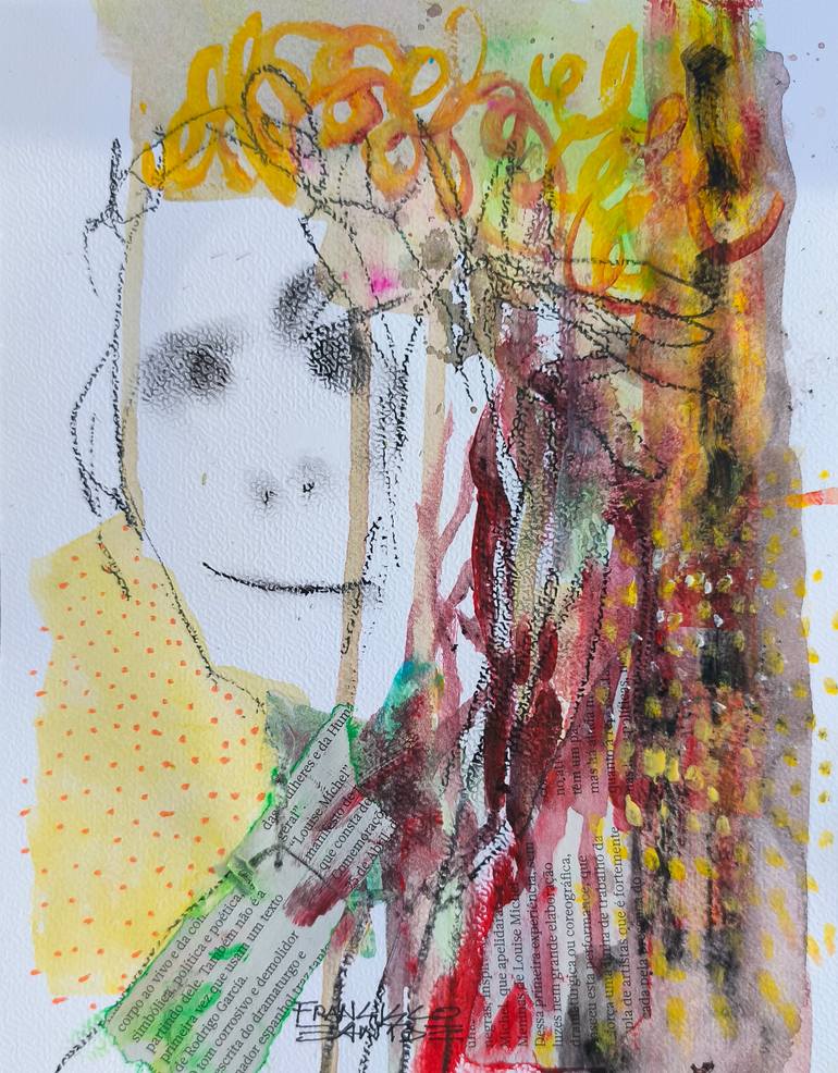 Original Figurative Cinema Drawing by Francisco Santos