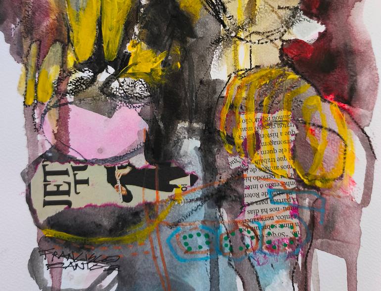 Original Expressionism Cinema Mixed Media by Francisco Santos