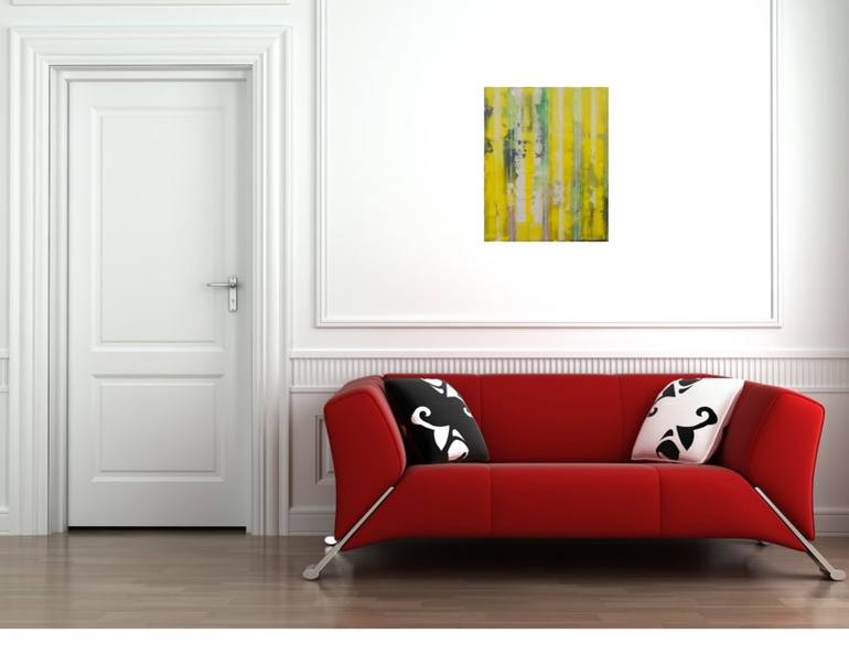 Original Abstract Business Painting by Francisco Santos