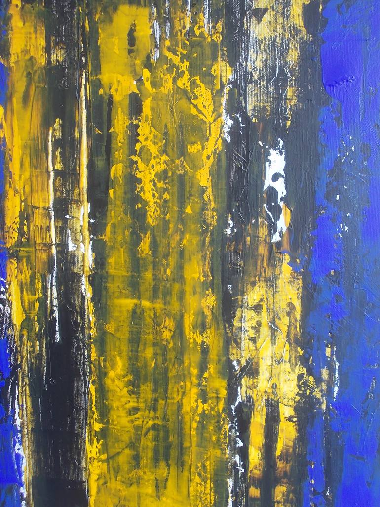 Original Expressionism Abstract Painting by Francisco Santos