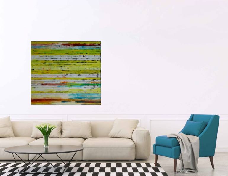 Original Expressionism Abstract Painting by Francisco Santos