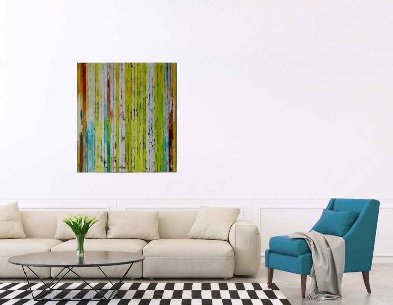 Original Expressionism Abstract Painting by Francisco Santos