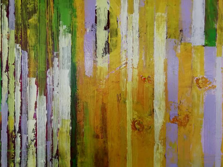 Original Conceptual Abstract Painting by Francisco Santos