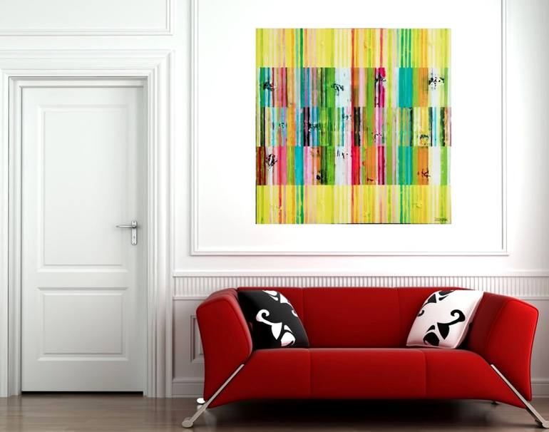 Original Expressionism Abstract Painting by Francisco Santos