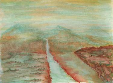 Print of Expressionism Landscape Paintings by darma maulana