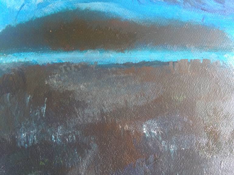 Original Expressionism Landscape Painting by Daniela Monza