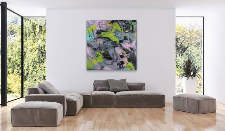 Original Modern Abstract Painting by Alyssa Collins