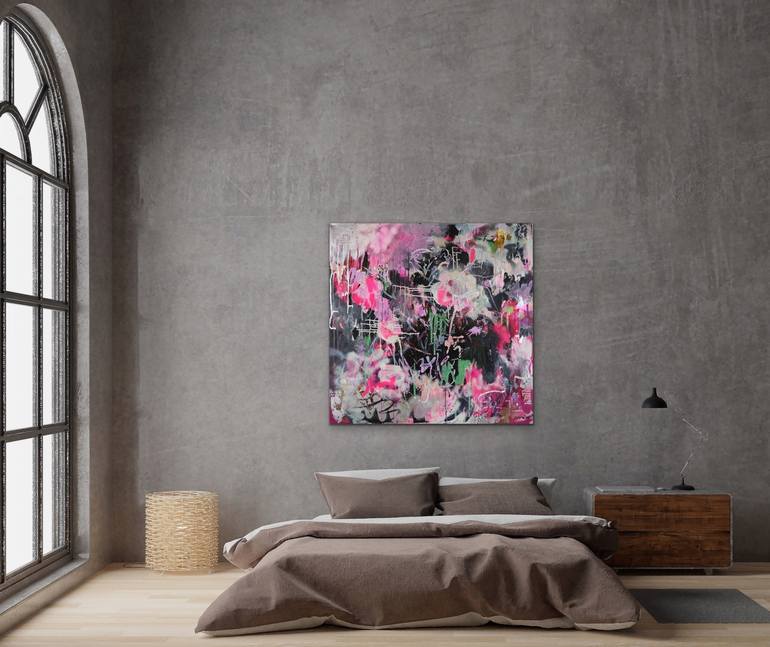 Original Abstract Expressionism Abstract Painting by Alyssa Collins