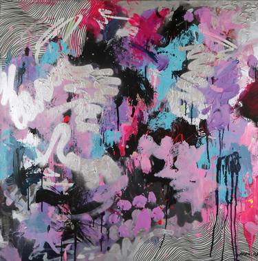 Original Abstract Paintings by Alyssa Dabbs