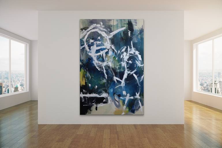 Original Abstract Expressionism Abstract Painting by Alyssa Collins