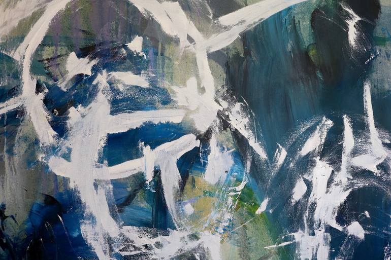 Original Abstract Expressionism Abstract Painting by Alyssa Collins