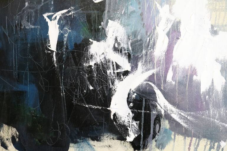 Original Abstract Expressionism Abstract Painting by Alyssa Collins