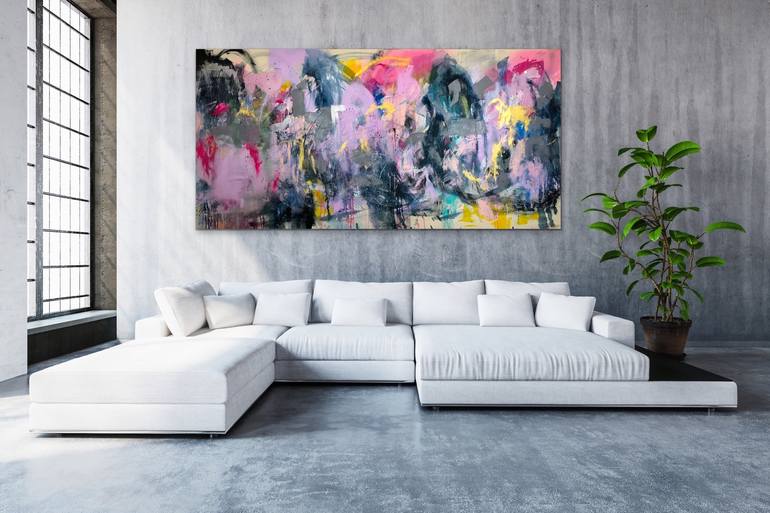 Original Conceptual Abstract Painting by Alyssa Dabbs
