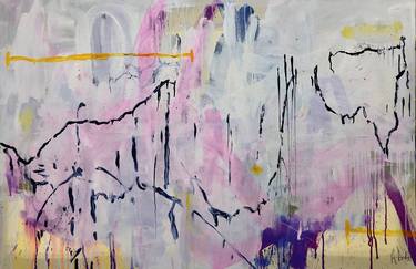 Original Abstract Expressionism Abstract Paintings by Alyssa Dabbs